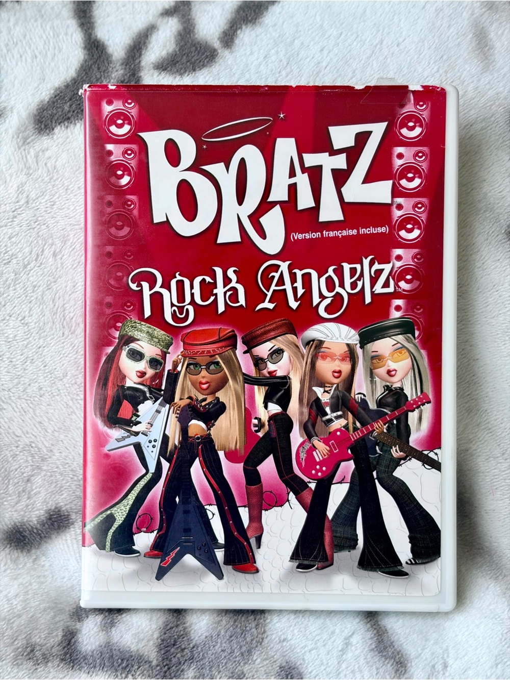 2005 Bratz: Rock Angelz DVD. This edition is a Canadian Billingual Cover Format